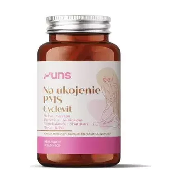 PMS Cyclevit UNS – капсулы для уменьшения симптомов ПМС, 60 vege caps