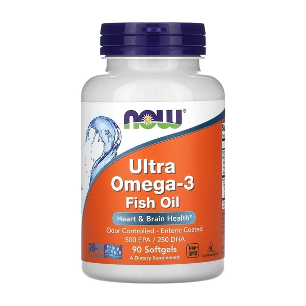 Ультра омега 750 мг NOW Ultra omega-3 90 caps