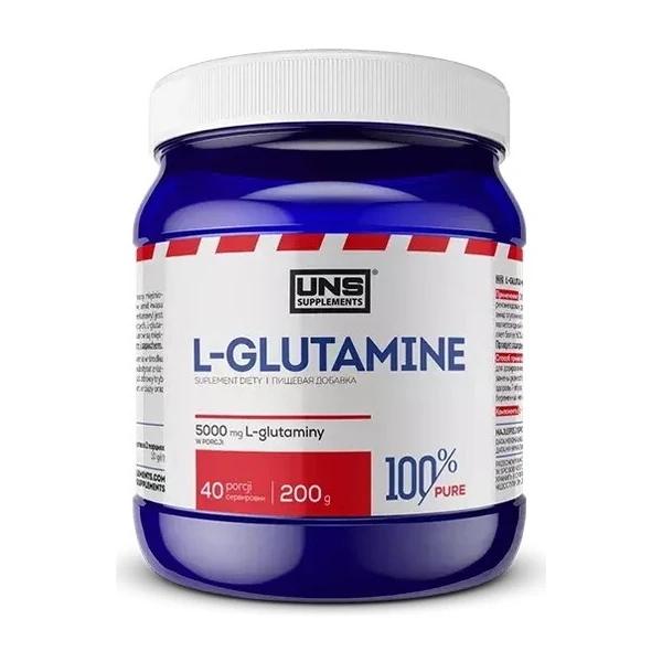 Л-Глютамин UNS L-Glutamine Pure 200 г