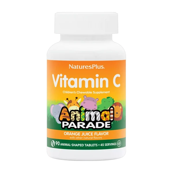 Nature's Plus Kids Vit C Chewable, 90 таблеток - жевательные таблетки с витамином C