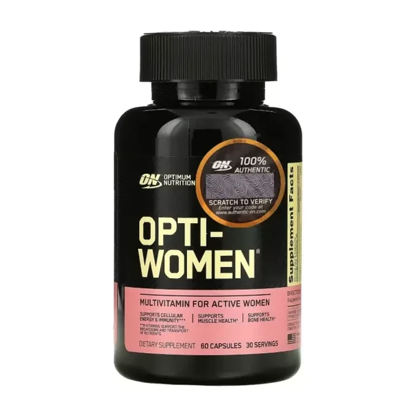 Витаминно-минеральный комплекс для женщин Optimum Nutrition Opti women (60капс)