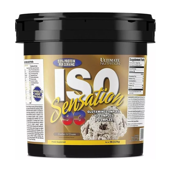 Изолят протеина Ultimate Nutrition ISO Sensation, 2,27 кг