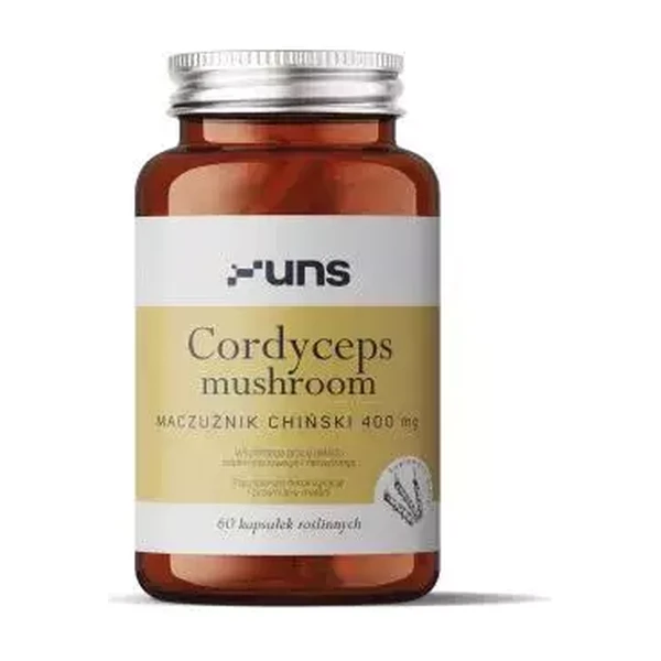 Cordyceps mushrooms UNS Гриб Кордицепс, 60 вег капсул