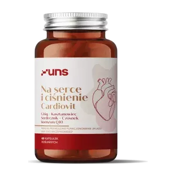 Кардиовит UNS NA SERCE I CIŚNIENIE CARDIOVIT (60 kaps. vege)