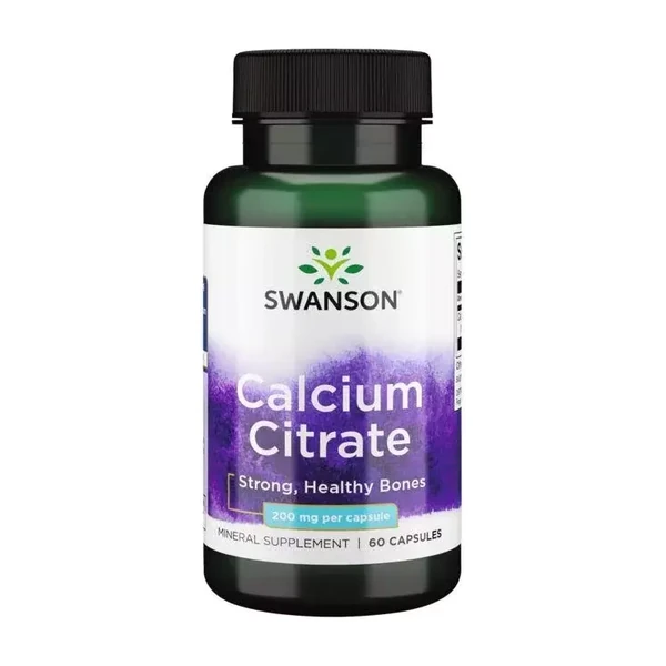 Цитрат кальция Swnson Calcium Citrate 200 mg - 60 caps