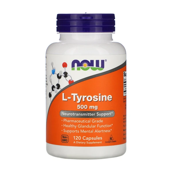 L-Тирозин Now L-Tyrosine 500 мг 120 капс