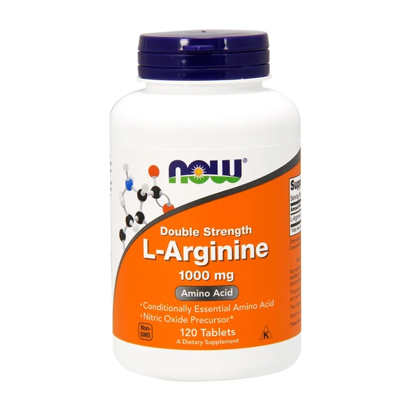 L- Аргинин NOW L- Arginine 1000 mg 100 caps