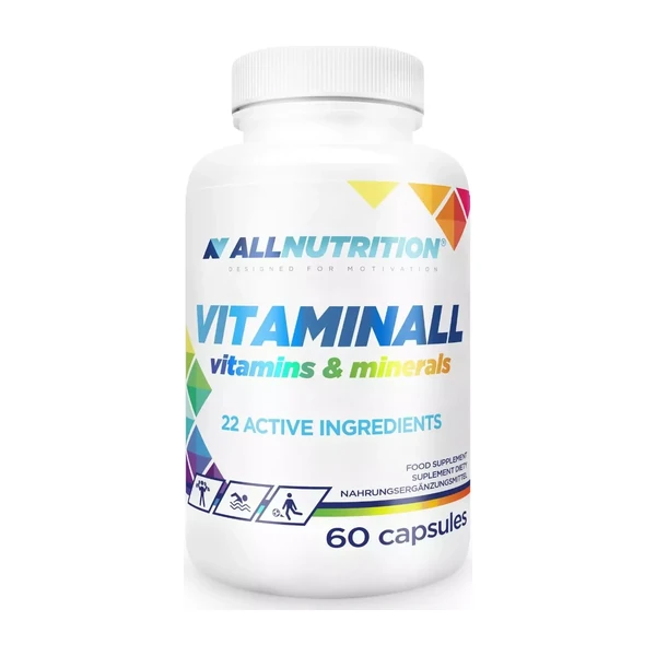 Комплекс витаминов и минералов Vitaminall Vitamins &amp; Minerals, 60 капcул