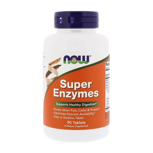 Супер Энзимы Now Super Enzymes 90 таб