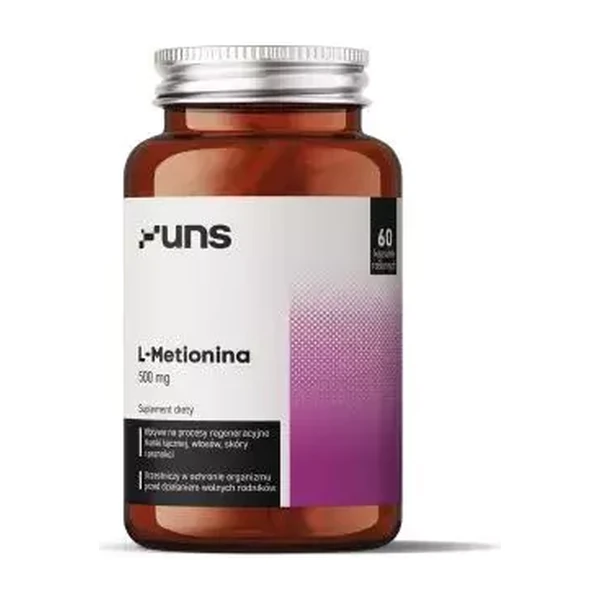 Аминокислота L-Метионина UNS L-Methionine, 60 растительных капсул