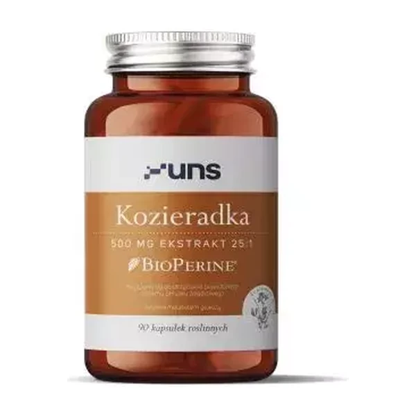 Пажитник + Биоперин UNS KOZIERADKA + BIOPERINE 90 vege kaps.