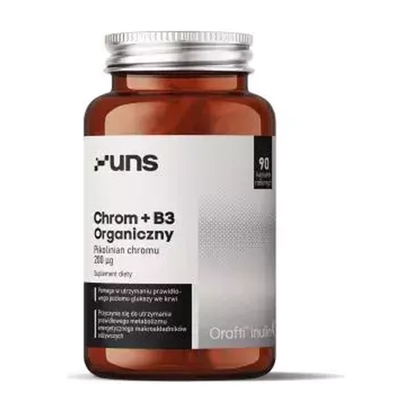 Хром + Витамин B3 UNS Chrom+B3 Organic 90 caps