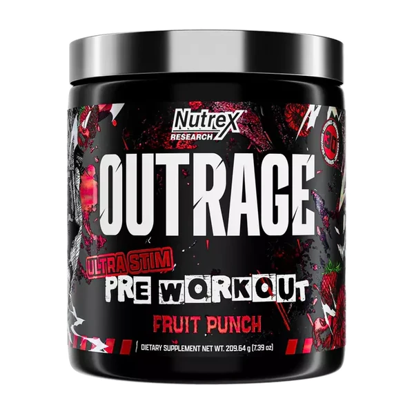 Предтренировочный комплекс Nutrex Outrage 30 порций
