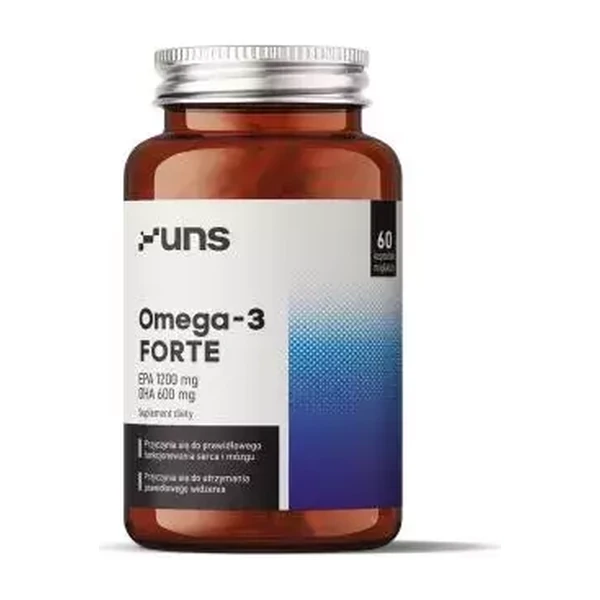 Омега-3 UNS Omega-3 FORTE, 60 капсул