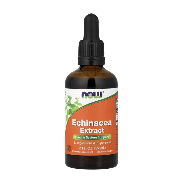 Экстракт эхинацеи NOW Foods Echinacea Extract Liquid, 2 fl oz (59 мл)