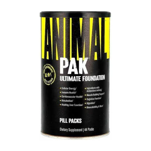 Витамины Animal Pak 44 Universal Nutrition, 44 порции