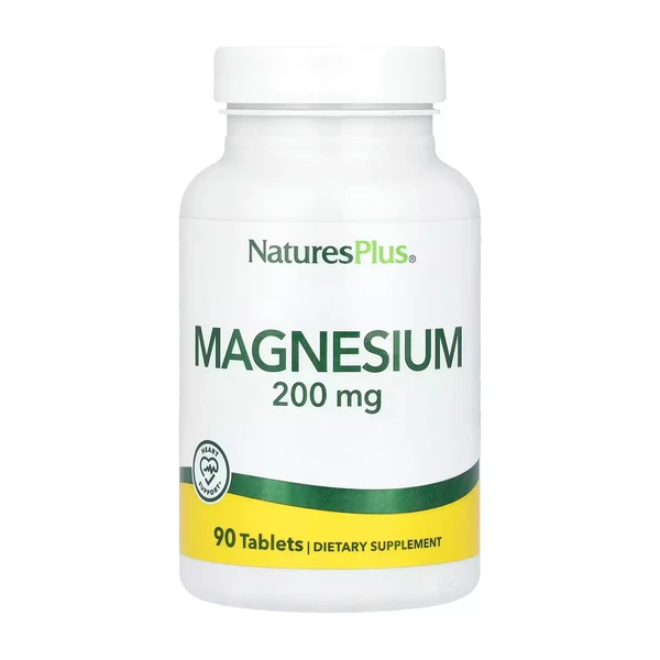 Магний 200 мг Nature's Plus Magnesium 200 mg 90 таблеток