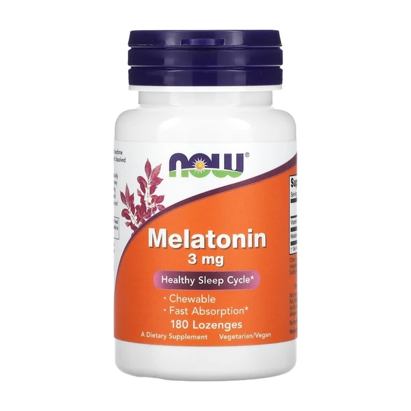 Мелатонин Now Melatonin 3 mg 60 caps