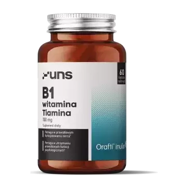 Витамин B1 Тиамин UNS vitamin B1 (60 вег капс)